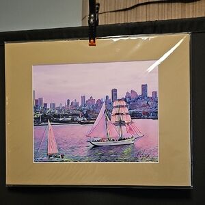 San Francisco Bay High Quality Photograph With Mat